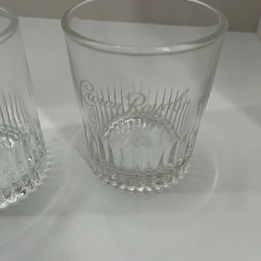 2 x Limited Edition Etched Crown Royal 